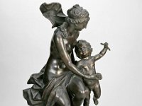 Bro 167  Bro 167, Venus entwaffnet Amor, Cornelis van Cleve (1646-1732), Frankreich, um 1715, Bronze, H. 47,7 cm : Götter